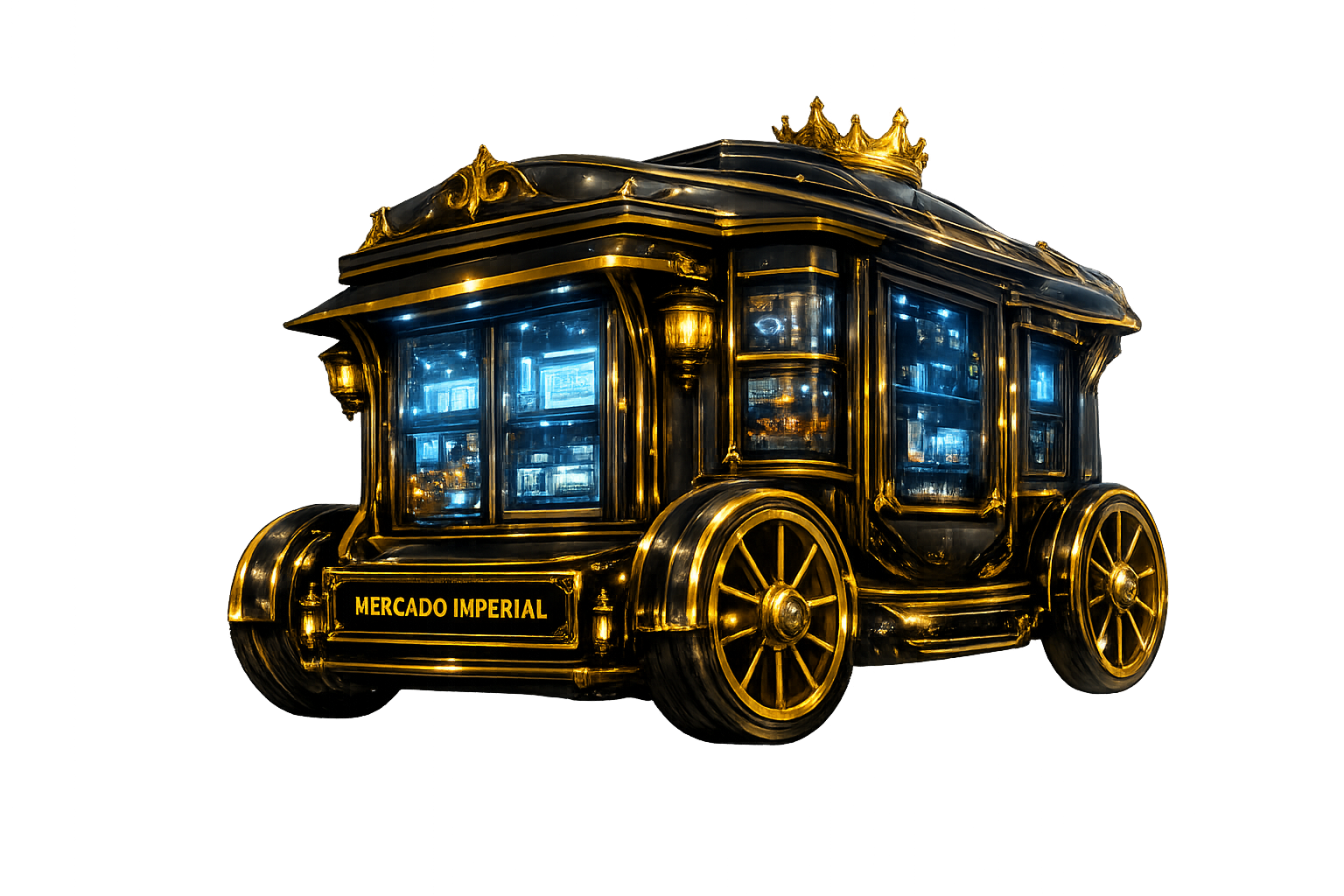 Carroza futurista del Mercado Imperial — la tienda digital de Andrés Emperador